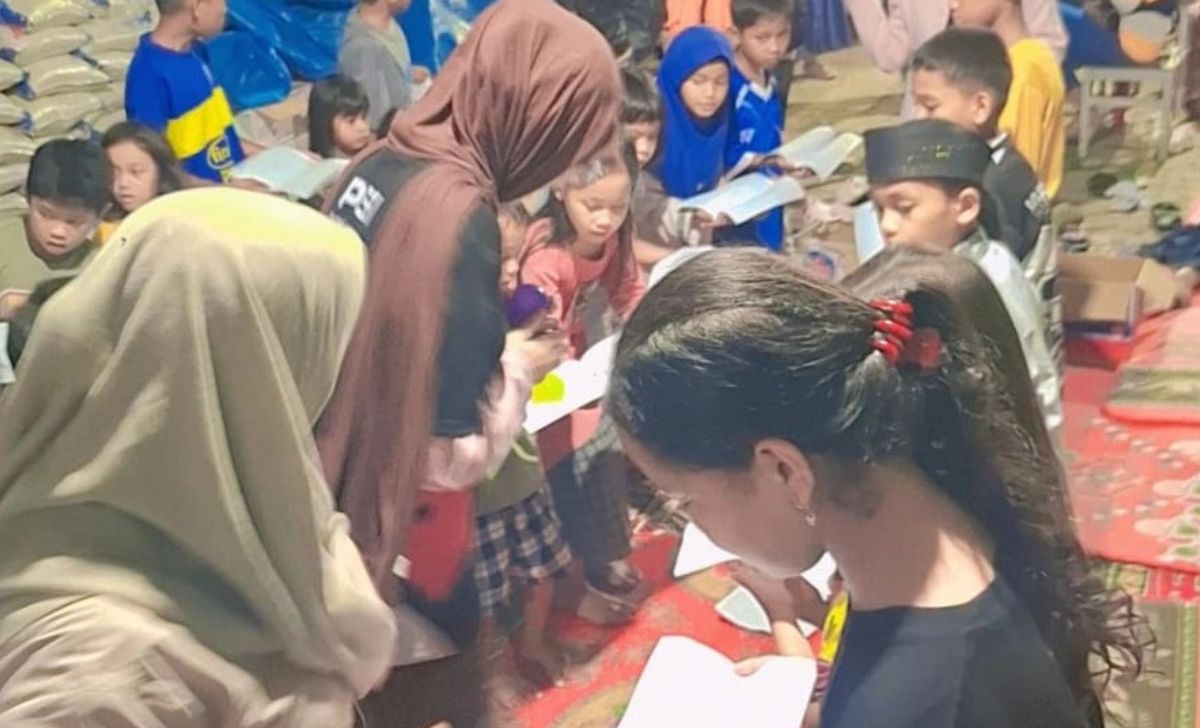 Posko PSI Belimbing Perkuat Dukungan untuk Penyintas Banjir Bandang dengan Layanan Trauma Healing